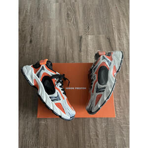 Heron Block Stepper Sandal Vintage Orange